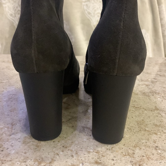 NWOT La Canadienne MILA Suede Gray Leather Bootie Size 9 - Picture 9 of 9